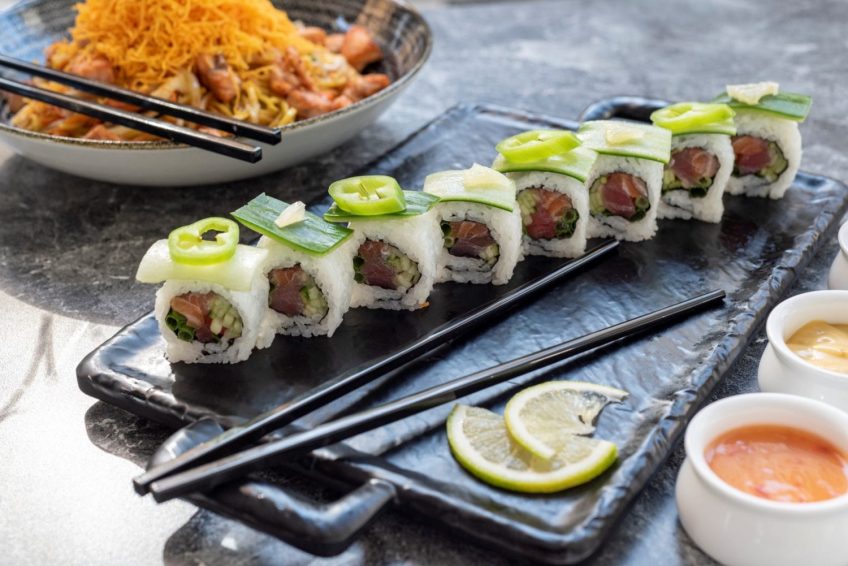 Shinzu dairy sushi Jerusalem