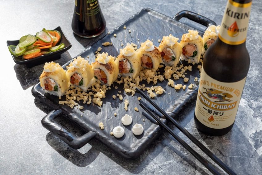 Shinzu dairy sushi Jerusalem