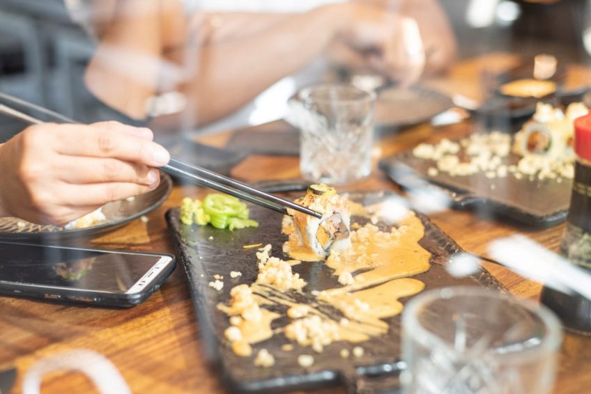 Shinzu dairy sushi Jerusalem