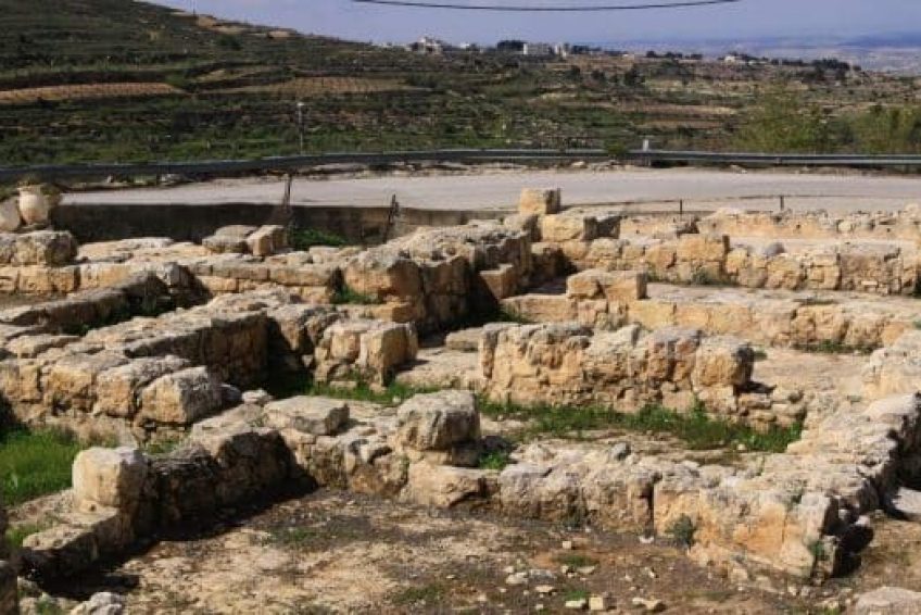 Mikveh Tahara in Khirbet Hillel