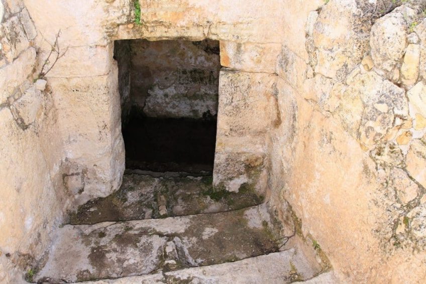 Mikveh Tahara in Khirbet Hillel
