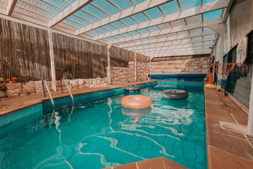 Pool in the Judean Mountains